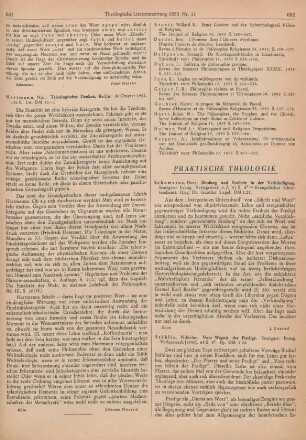 682-683 [Rezension] Stählin, Wilhelm, Vom Wagnis der Predigt