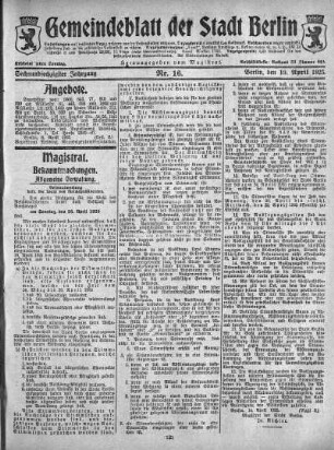 1925,16: Nr. 16, 19. April 1925