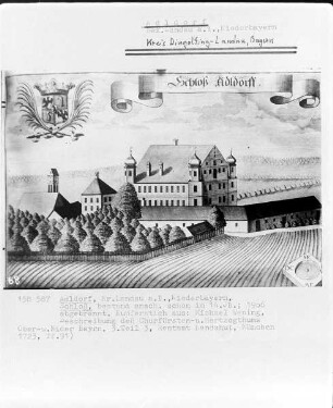 Historico-Topographica Descriptio — Schloß Adldorf