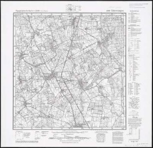 Meßtischblatt 1490 : Uderwangen, 1942 : Uderwangen. - Aufn. 1906, hrsg. 1908, bericht. 1922, letzte Na. - 1:25000. - [Berlin]: Reichsamt für Landesaufnahme, 1942. - 1 Kt.