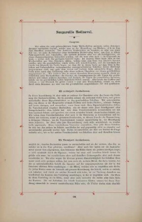 Nonpareille Mediaeval
