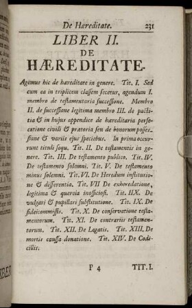 De Hæreditate.