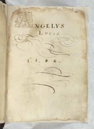 Angelus lucis. 1584, lateinisch.
