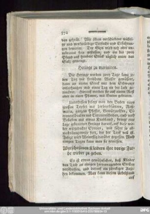 Heringe zu mariniren.