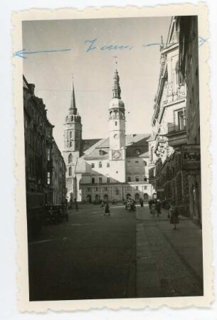 Bautzen. Rathaus mit Dom