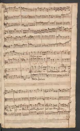 Henricus Auceps. Auszüge. Arr; V (3), orch, cemb