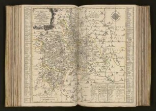 Accurate Geogr. Delineation Derer Zum Chursæchs. Gebürgisch. Creisse Gehörigen Aemmter Augustusburg, Chemnitz, Sachsenburg, Mit Franckenberg U. Stolberg : Nebst Allen Darzu Gehörigen Stædten Und Doerffern Auch Vielen Angrenzenden Æmtern U. Gegenden