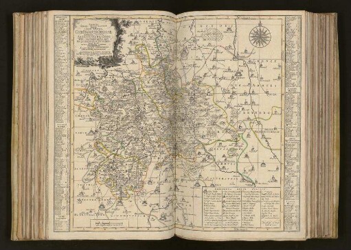 Accurate Geogr. Delineation Derer Zum Chursæchs. Gebürgisch. Creisse Gehörigen Aemmter Augustusburg, Chemnitz, Sachsenburg, Mit Franckenberg U. Stolberg : Nebst Allen Darzu Gehörigen Stædten Und Doerffern Auch Vielen Angrenzenden Æmtern U. Gegenden