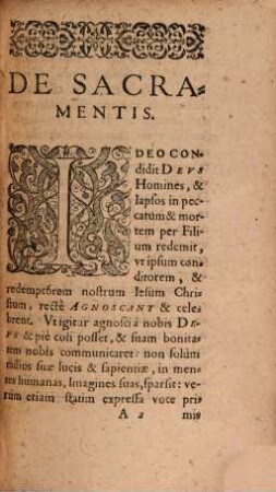 De Baptismo Et Evcharistia
