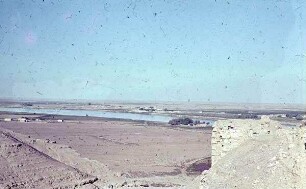 Dura Europos Stadtmauer + Euphrat