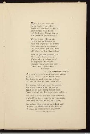 Neuer Ausfahrtsegen