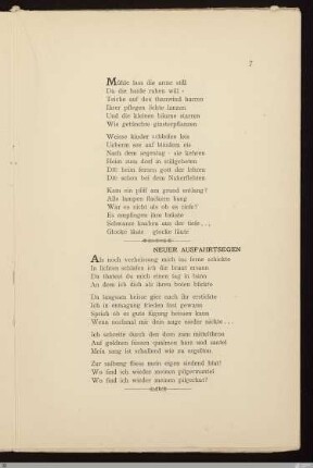 Neuer Ausfahrtsegen
