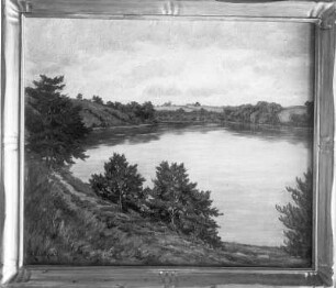 Winckler, Margarethe: Märkische Landschaft. Öl, 1934