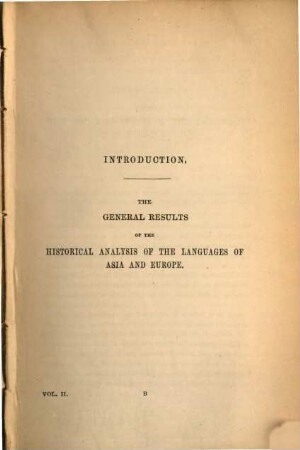 Outlines of the philosophy of universal history, applied to language and religion, 2