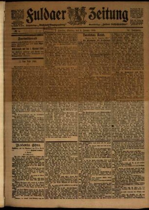 Ausgabe vom Montag, den 02. Januar 1905.