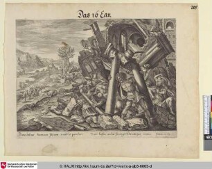 [Simson zerstört den Tempel der Philister; Samson Destroying the Temple of the Philistines]
