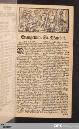 Evangelium St. Matthäi.
