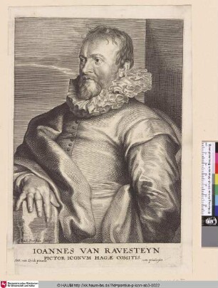 Ioannes van Ravesteyn [Porträt des Malers Jan Antonisz van Ravesteyn; Jan Anthonius van Ravesteyn; Portret van de schilder Jan Antonisz. van Ravesteyn]