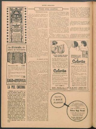 Varias notas científicas