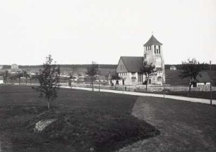 Zinnwald-Georgenfeld, Kirche : Zinnwald-Georgenfeld. Exulantenkirche (1908-1909; W. Lossow, M. H. Kühne). Ansicht von Südosten