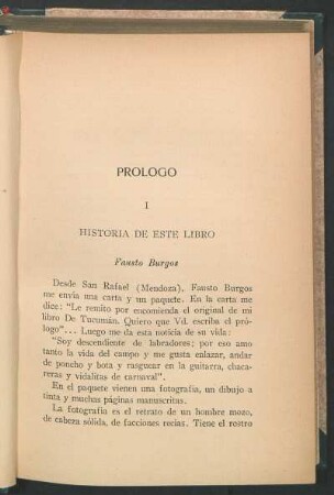 I - História de este libro