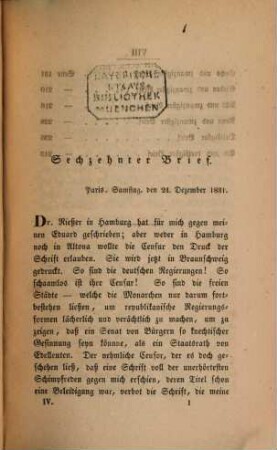 Gesammelte Schriften von Ludwig Börne, 12. Mittheilungen aus dem Gebiete der Länder- und Völkerkunde ; 2
