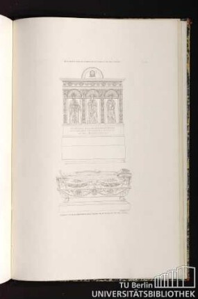 Pl. 23. Monument Dans Le Cloitre De St.e Marie Du Peuple A Rome.