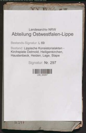Einkünfte, Besitzungen und Versorgung des Küsters (u.a. Kruggerechtigkeit, Deputatholz)
