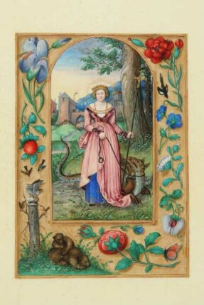 fol. 29: Margarete mit dem Drachen (Nikolaus Glockendon)