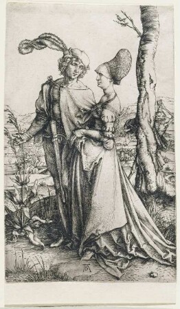 Das Liebespaar und der Tod (Der Spaziergang)