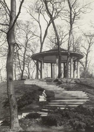 Berlin, Friedrichsfelde, Tierpark : Pavillon im Tierpark