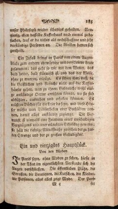 Ein und vierzigstes Hauptstück - Funfzigstes Hauptstück