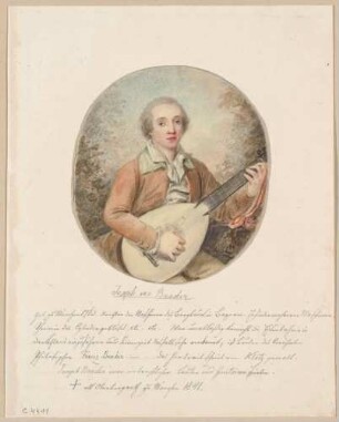Bildnis Baader, Joseph von (1763-1835), Ingenieur, Bergbaudirektor