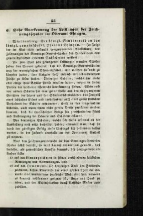 Hohe Anerkennung der Leistung der Zeichnungsschulen im Oberamt Ehingen