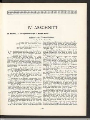 IV. Abschnitt