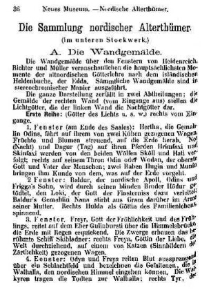 Sammlung nordischer Alterthümer