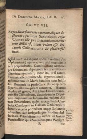 Caput VII. - XI.