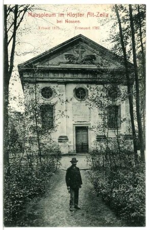 Altzella. Mausoleum des ehemaligen Zisterzienserklosters