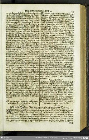 Auslegung des zwey und zwantzigsten Psalms