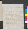 Brief von Völkel, Julius Adolf an Goethe, Johann Wolfgang von