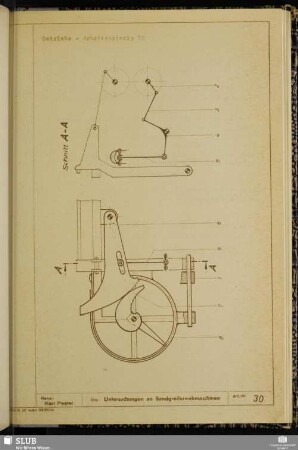 Anlage 30 Getriebe - Arbeitsprinzip 10