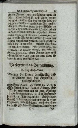 Vorbereitungs-Betrachtung.