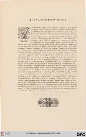 5: Les eaux-fortes d'Israels