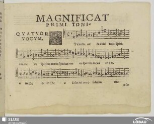 Magnificat primi toni