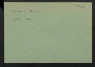 Finkbeiner, Hermann