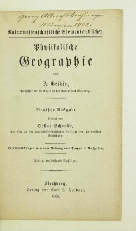 Physikalische Geographie