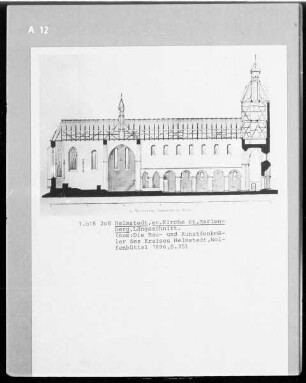 Helmstedt, evangelische Kirche Sankt Marienberg