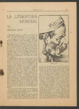 La literatura mundial