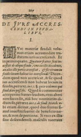 De Iure Accrescendi In Feudalibus ...