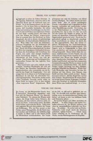 Siegel von Alfred Lörcher